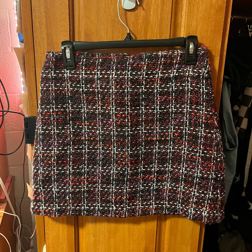 Tweed Miniskirt